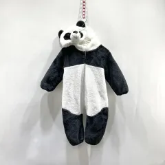 パンダ キッズ フリース 宇宙服 110 ヴィンテージ