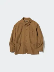 ユニクロ ユーティリティジャケット ブラウン 4XL
