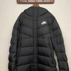 NIKE (ウィメンズ) ダック ダウン ブラック ロング ダウン