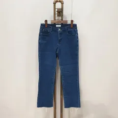 (kk68884)LIST リスト 起毛 デニム ズボン 55