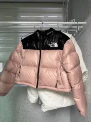 THE NORTH FACE ザノースフェイス ヌプシ ショートダウン L 95 パステル ピンク