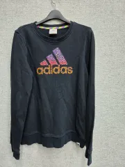 アディダス レオパード ロゴ スウェット ブラック 95