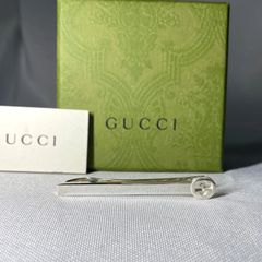 超美品/現行】GUCCI ネクタイピン ダイアゴナル 925 冠婚葬祭 - メルカリ