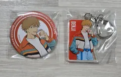 チェンソーマン デンジ 2024 カフェ コラボ 缶バッジ キーホルダー 出品