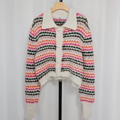 ZARA カラーバイカラー カラカーディガン