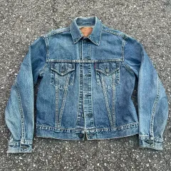 90年代 日本で生産された リーバイス 71557 ビッグE 3世代 トラッカー デニム