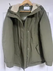 Calvin Klein ジーン カーキ色 マウンテンパーカー ダウン