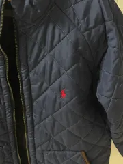 ポロラルフローレン ネイビー キルティング ジャケット