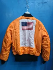 アルファインダストリーズ リバーシブル 星条旗 MA-1 ジャケット