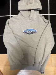 ビジョン ストリートウェア フードTシャツ グレー