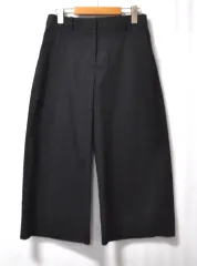 セオリー / レディース 8分 リネン混 ワイドパンツ (ウエスト 24 25)