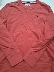 U S ポロ アッスン ピンク スウェットTシャツ