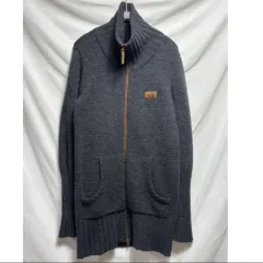 THE NORTH FACE ザノースフェイス レディース ウール ジップアップ ニット ロング カーディガン S