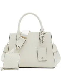 アルド レディース バッグ ハンドバッグ ALDO Cadoanad Satchel Bag White ホワイト