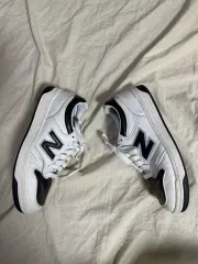 コム・デ・ギャルソン x ニューバランス BB480 白黒 スニーカー