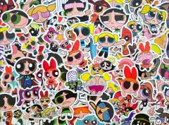 パワーパフガールズ ステッカー シール 104枚