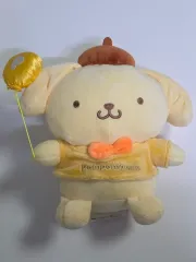 サンリオ ポムポムプリン パーティーぬいぐるみ (約 24cm)