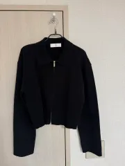 シエ SIE ローレンニットジップアップ ジャケット