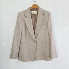 KL BY LYNN ウールブレンド クラシック ジャケット レディース 55 デイリーウェア