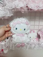 サンリオ ホワイトフリル キティ マスコット