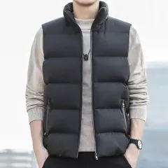スポーティー カジュアル 季節の変わり目 冬 レイヤード 暖かい ダウンベスト