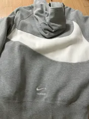 (正規品)ナイキ ビックスウォッシュ グレー フーディ Tシャツ