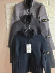 (新品)NATIONALGEOCRAPHIC レディース ニット フルジップアップ (66)