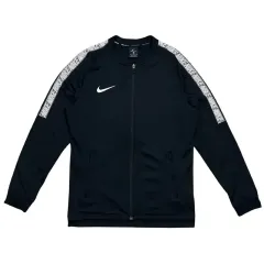 ナイキ フットボール サッカー フットサル ドライフィット ブラック ジャージ ジップアップ ジャケット M