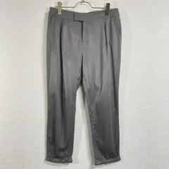 UNITED ARROWS タックテーパードパンツ 40 グレー