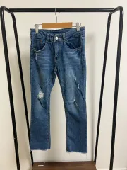 ダメージ デニム ズボン 5272