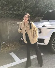 スレッド ファー ジャケット