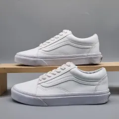 VANS オールドスクール TRUE WHITE レディーススニーカー 23.5センチ