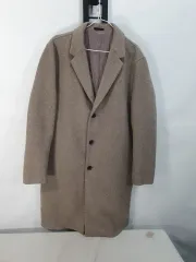 TRUEGEN ウール Single コート カシミア ウールブレンド ベージュ 105