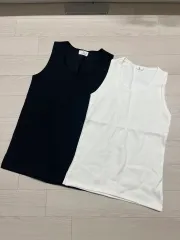 （땡처리）インナー用 起毛 ノースリーブ 2枚 (90-95)