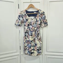 リリーブ​​ラウン(Lily Brown) フラワー ジャガード リボン ONE PIECE