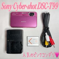 SONY Cyber-shot DSC-T77 ピンク 即使用可 - メルカリ