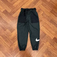 レディース S NIKE スウッシュ ビックロゴ ウーブン パンツ