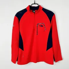 ザノースフェイス / ハーフジップアップ 長袖 Tシャツ 登山 メンズM L 95 100 / ラデン