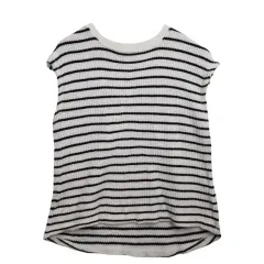 アメリカン ホリック 白 ストライプ 半袖 Tシャツ M コットン 100%