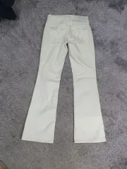 Calvin Klein Jeans(カルヴァンクラインジーンズ) 白 デニム パンツ ブーツカット ズボン 26