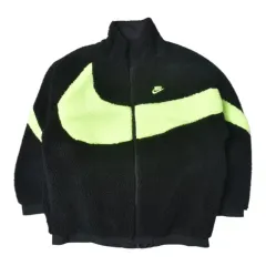 ナイキ ビックロゴ リバーシブル シープスキン フリース ジャケット M N1046