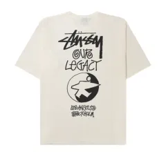 STUSSY OUR LEGACY アワーレガシー Tシャツ ナチュラル large