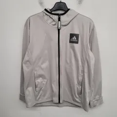 95/M アディダス トレーナー フード ジップアップ ジャージ