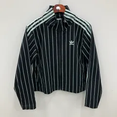 アディダス オリジナル ストライプ トラックジャージ ジャケット XS