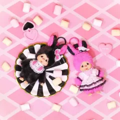 選択オプション モンチッチ チムタン 香港限定モデル ホットピンク & ブラック メイド シリーズ