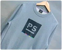 ポール・スミス オーガニック コットン ロゴ プリンティング スウェット (ユニセックス M)