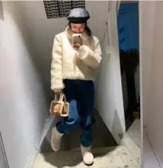 フリースファー ジャケット