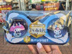 サンリオ ホリデー コレクション 一番くじ マイメロディ クロミ 缶バッジ セット