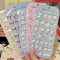 サンリオ ふわふわ fruity mellow ステッカー (1枚) ダイアリーデコ