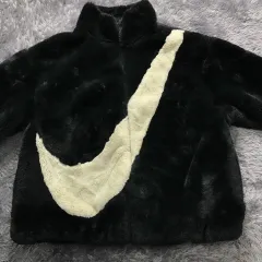 レディース XL A級 NIKE(ナイキ) ファー ジャケット